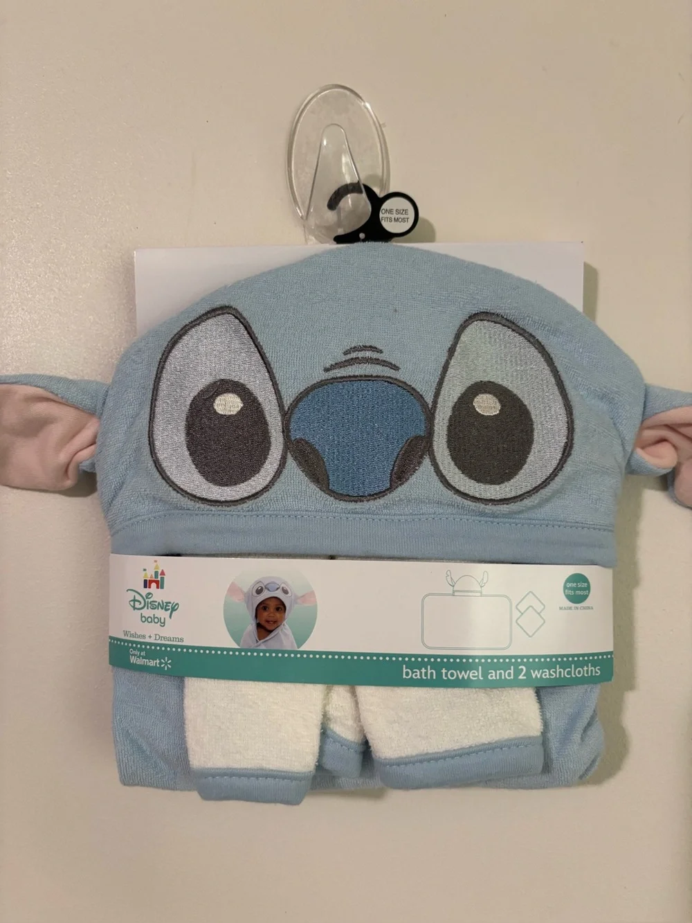 Disney Baby Stitch Bath Towel